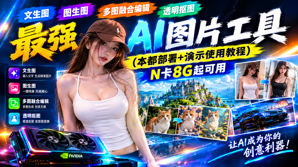qwen image 2.1 文生图 图生图 多功能图片编辑 多图融合精准替换,动漫转真人、换头换脸、VOSR2 高清、姿态模仿、姿势编辑、多人姿势编辑、3D 导演台